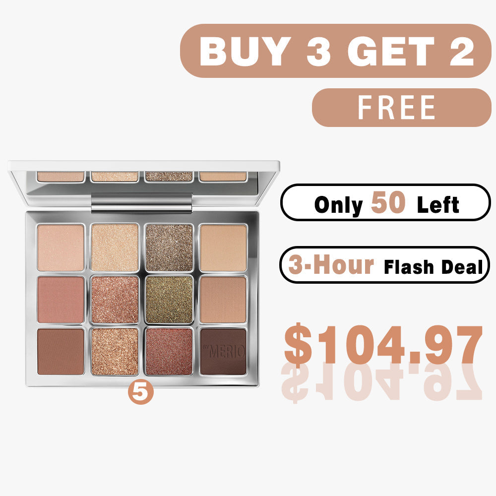 🔥Final 3 Hours: 70%OFF🔥MAKEUP BY MERIO Ethereal Eyeshadow Palette: Nature