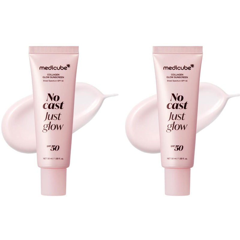 No Cast Just Glow Collagen Sunscreen | SPF 50 Broad Spectrum Face Sunscreen
