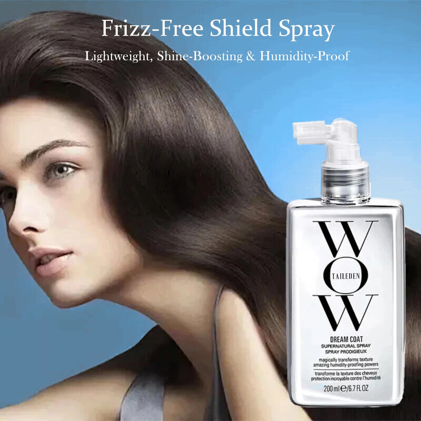 Frizz-Free Shield Spray – Lasting Smoothness, Zero Frizz