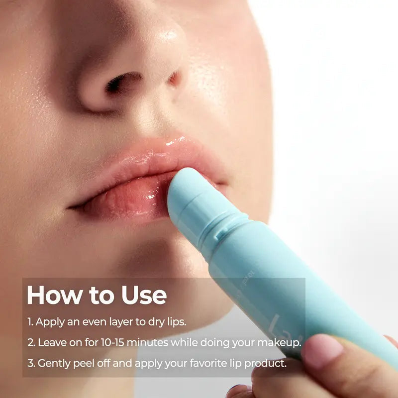 Cooling Peel-Off Lip Prep Mask, 10-Minute Smooth Hydrating Lip Mask