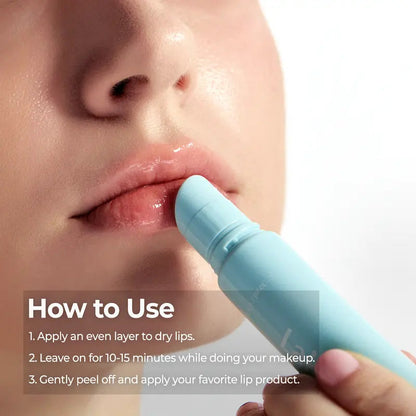Cooling Peel-Off Lip Prep Mask, 10-Minute Smooth Hydrating Lip Mask
