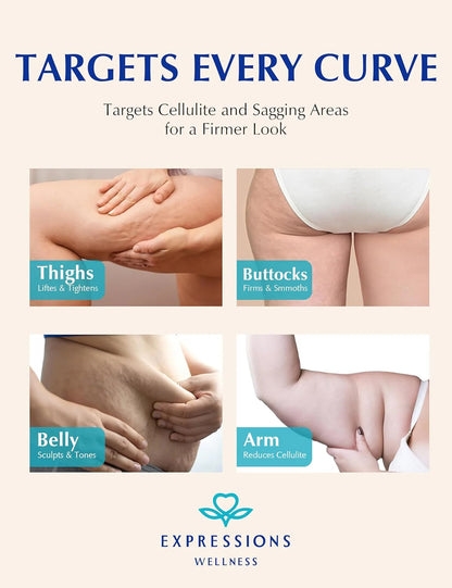 15-Day Fast-Acting Anti Cellulite Sculpting & Tightening Burn Gold Massage Cream