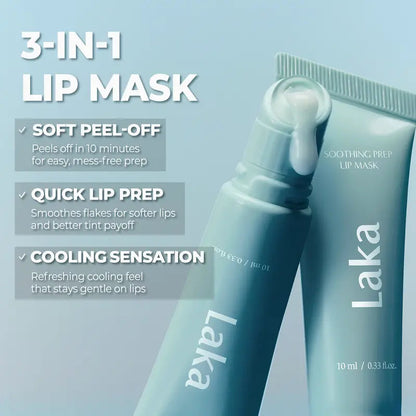 Cooling Peel-Off Lip Prep Mask, 10-Minute Smooth Hydrating Lip Mask