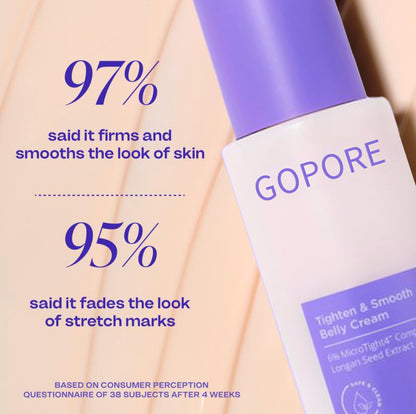 GOPORE Belly Cream for Firmer, Smoother Skin