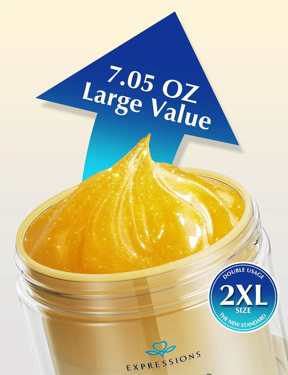 15-Day Fast-Acting Anti Cellulite Sculpting & Tightening Burn Gold Massage Cream