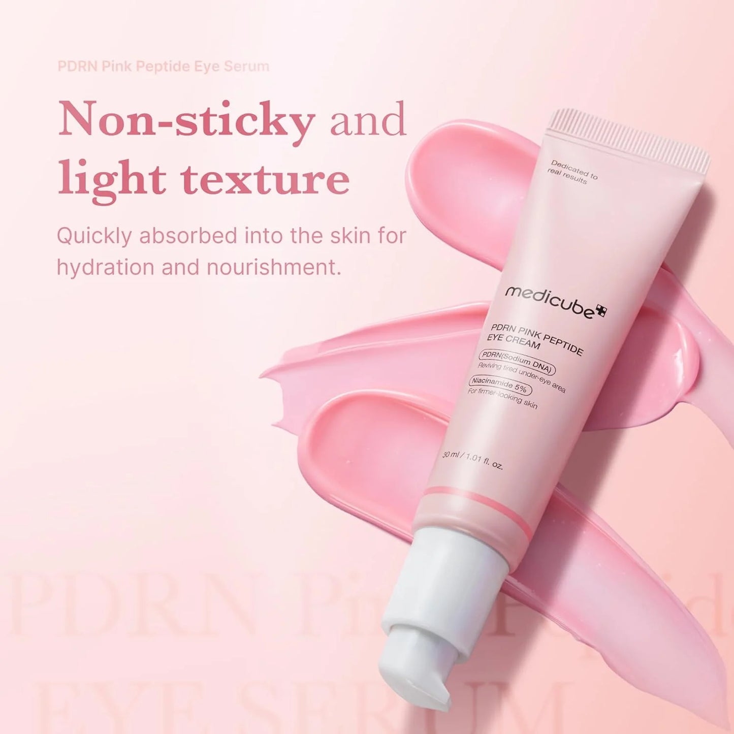 PDRN Pink Caffeine Collagen Eye Patch for Night CareㅣFuller-Looking Eye Area, Under-Eye Puffiness