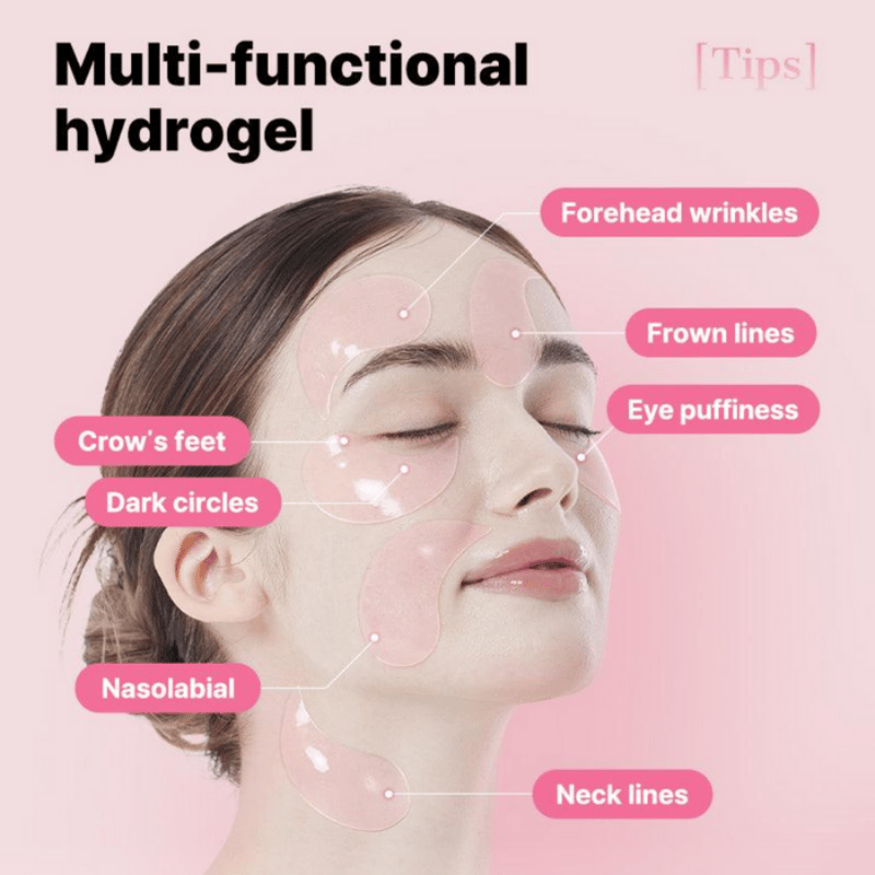 ✨ The Peptide Collagen Hydrogel Eye Patch (60 patches) | DEPUFFS UNDERYE BAGS IN JUST 10 MINUTES.