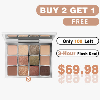 🔥Final 3 Hours: 70%OFF🔥MAKEUP BY MERIO Ethereal Eyeshadow Palette: Nature