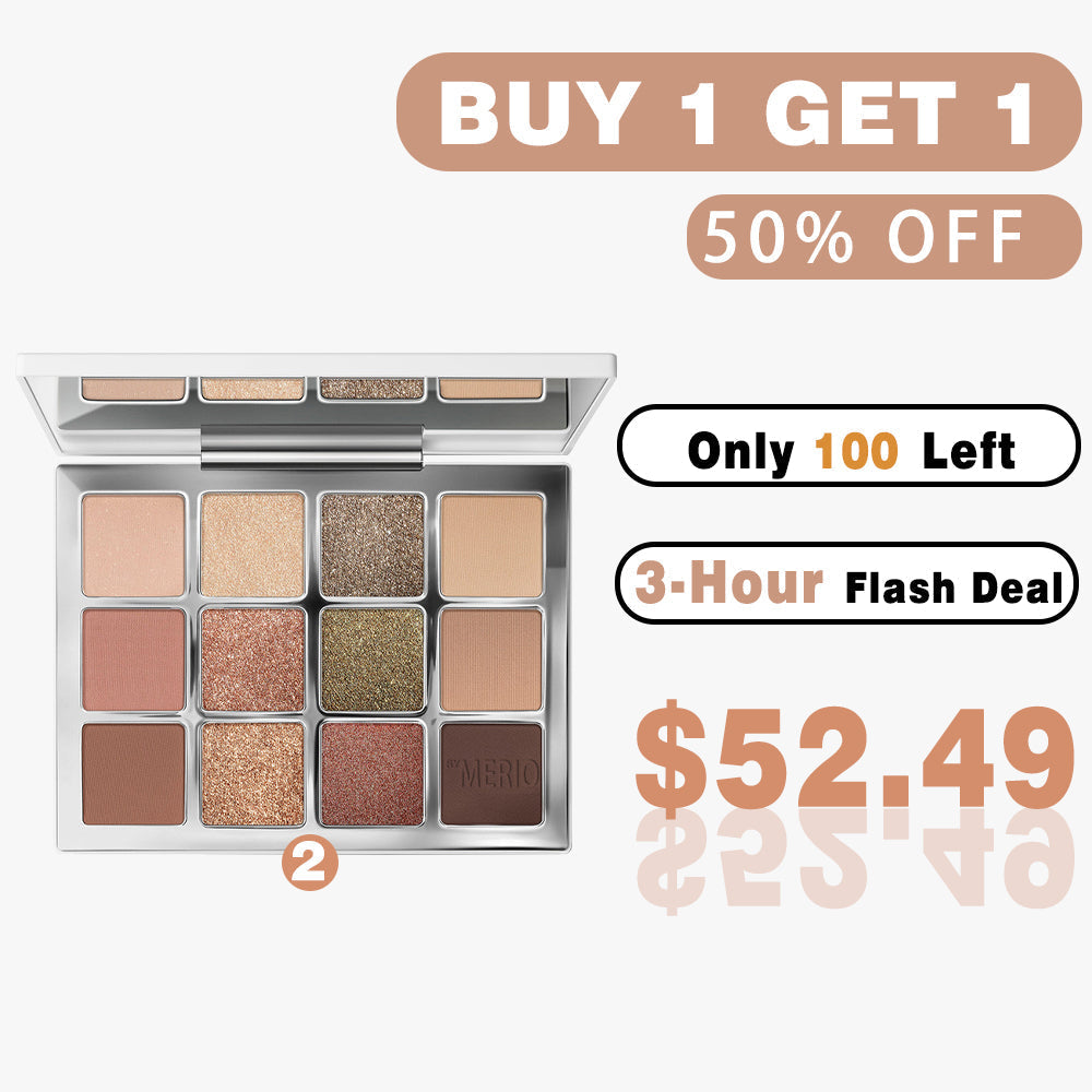 🔥Final 3 Hours: 70%OFF🔥MAKEUP BY MERIO Ethereal Eyeshadow Palette: Nature