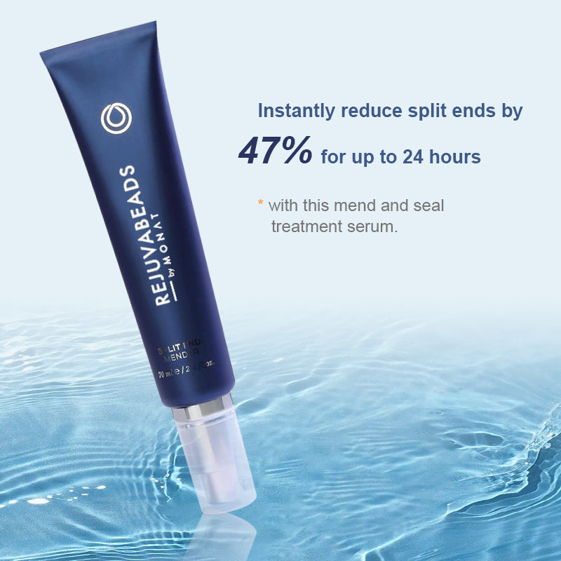 Bonding sealing technology repairs split hair conditioner