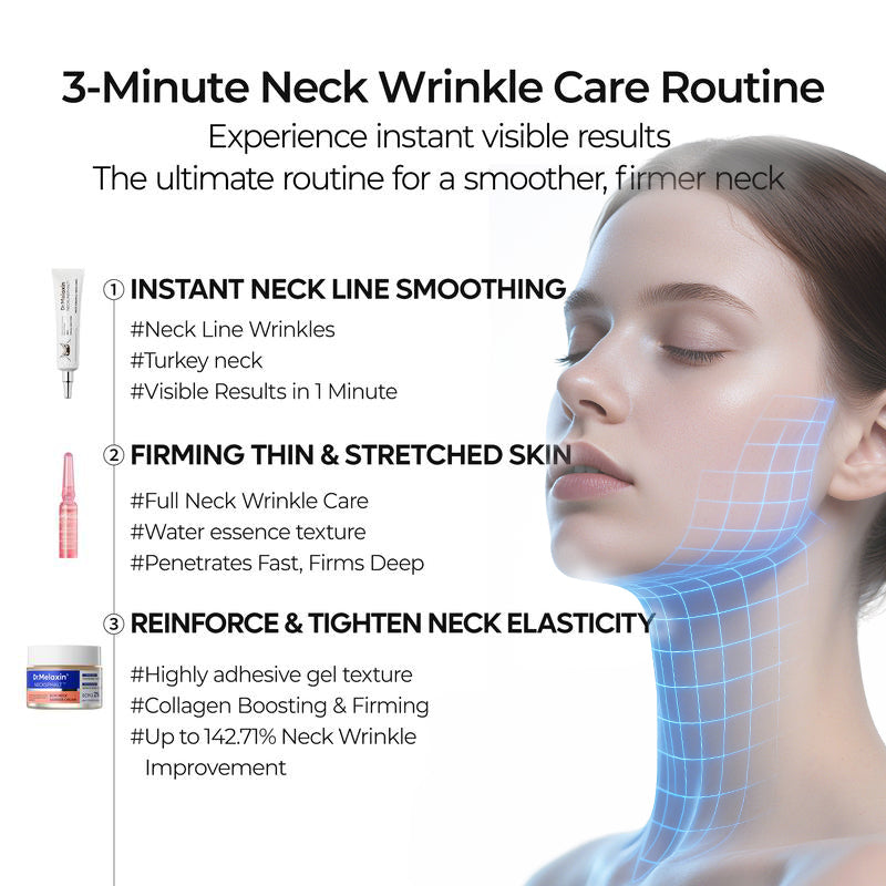 Perfect Neck Wrinkle Care Set｜Necksphalt+Necklinphalt | Korean Cosmetics