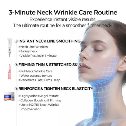 Perfect Neck Wrinkle Care Set｜Necksphalt+Necklinphalt | Korean Cosmetics