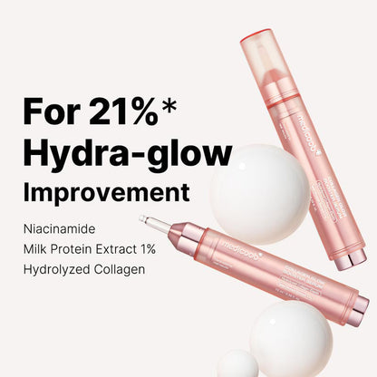 Milky Glow Lock Collagen Duo Collagen Glazed Milky Glow Wrapping Mask (20-Min Use) + Collagen Glow Booster Milk
