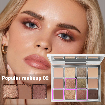 🔥Final 3 Hours: 70%OFF🔥MAKEUP BY MERIO Ethereal Eyeshadow Palette: Nature