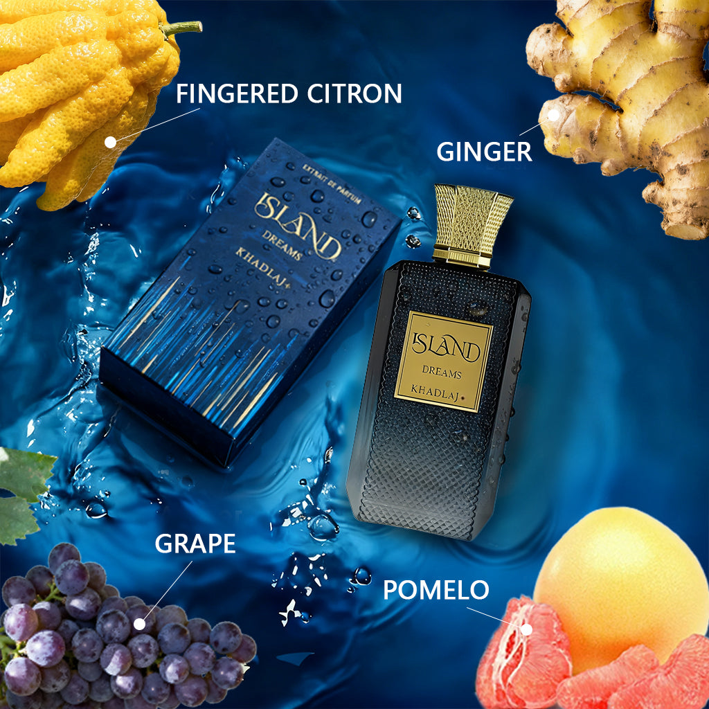 Final 3 Hours: 60%OFF🔥-Khadlaj Island Dreams for Unisex Extrait de Parfum Spray