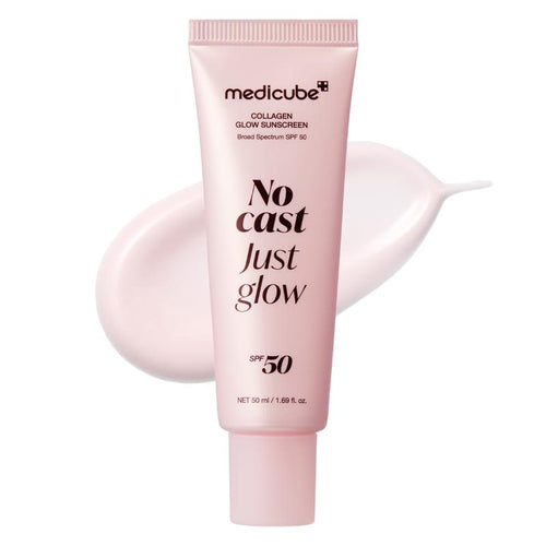 No Cast Just Glow Collagen Sunscreen | SPF 50 Broad Spectrum Face Sunscreen