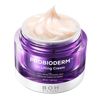 3D Lifting Night Cream | 17-Peptide Complex & Probiotics I Anti-Aging, Wrinkles