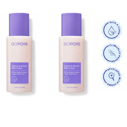 GOPORE Belly Cream for Firmer, Smoother Skin
