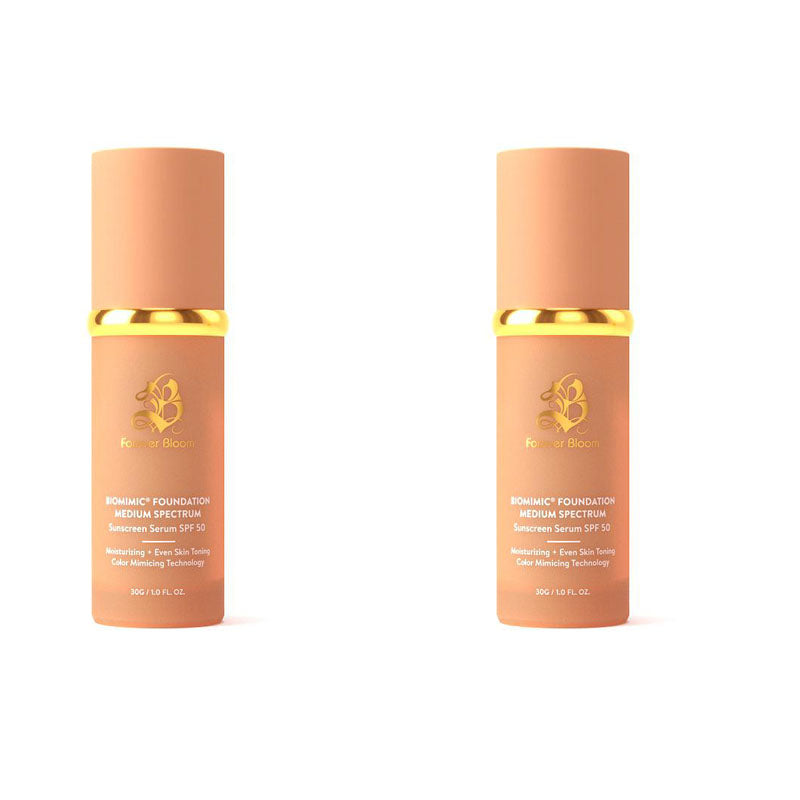 Biomimic Foundation 4 in 1 - Medium Spectrum by Forever Bloom Flawless Finish Even Skin Tone Skin Tint