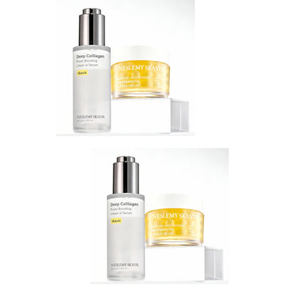 Last Day 60% OFF:Glazed Skin Collagen Duo | Firming Cream + Volufiline Serum