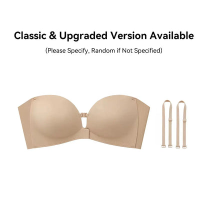 💞Seamless Front Closure Bra With Adjustable Straps