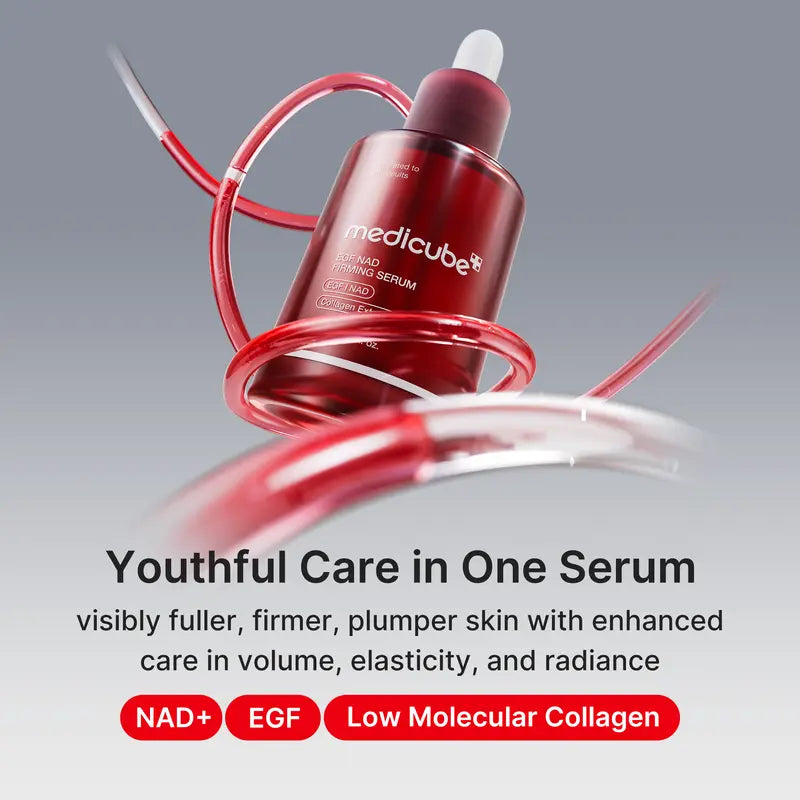NAD+ EGF Firming Serum | NAD+, EGF, Collagen Extract, Anti-aging, Plumping, Radiance Boosting Serum |