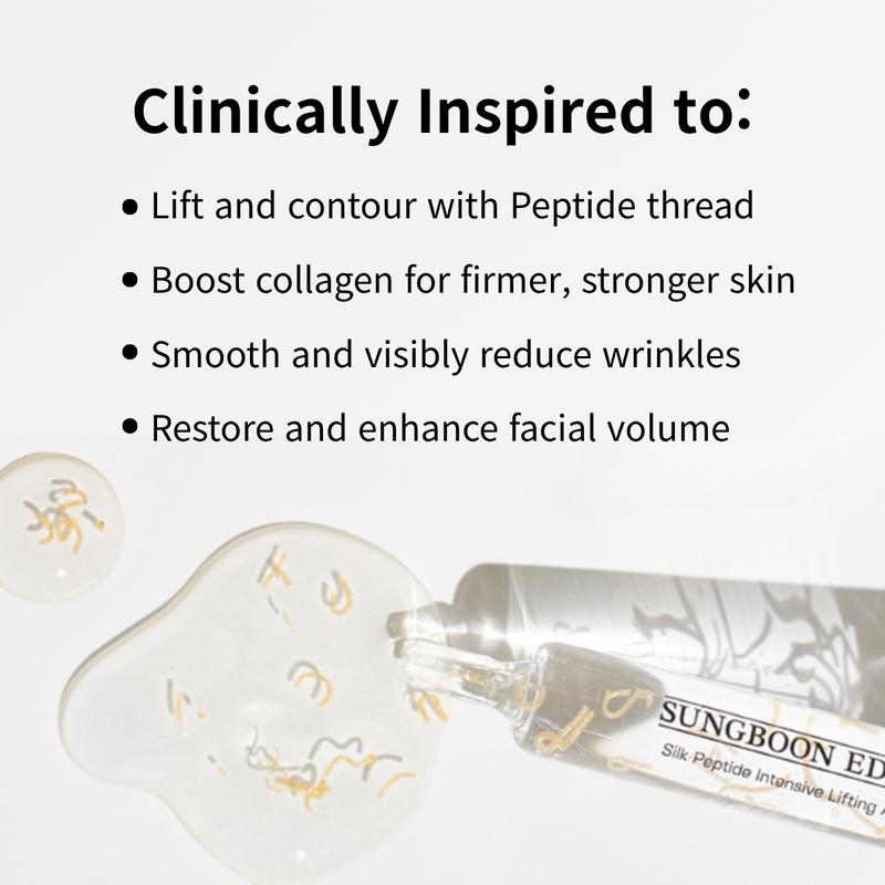 Silk Lifting Peptide Ampoule | Wrinkle Care | Deep Collagen