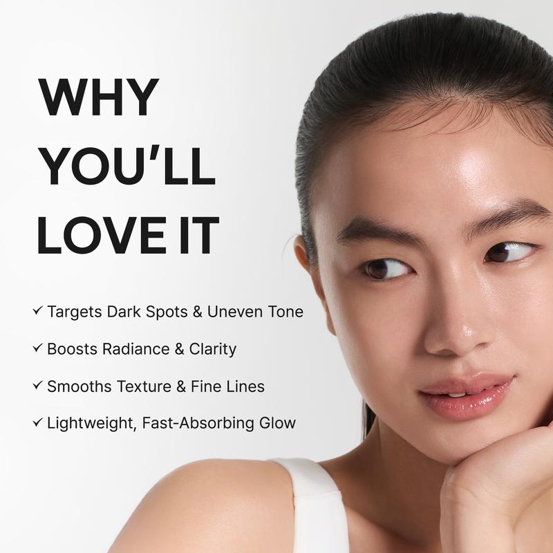 Vitamin C Booster Shot, Pure Vitamin C + Glutathione for Bright, Healthy Skin Glow