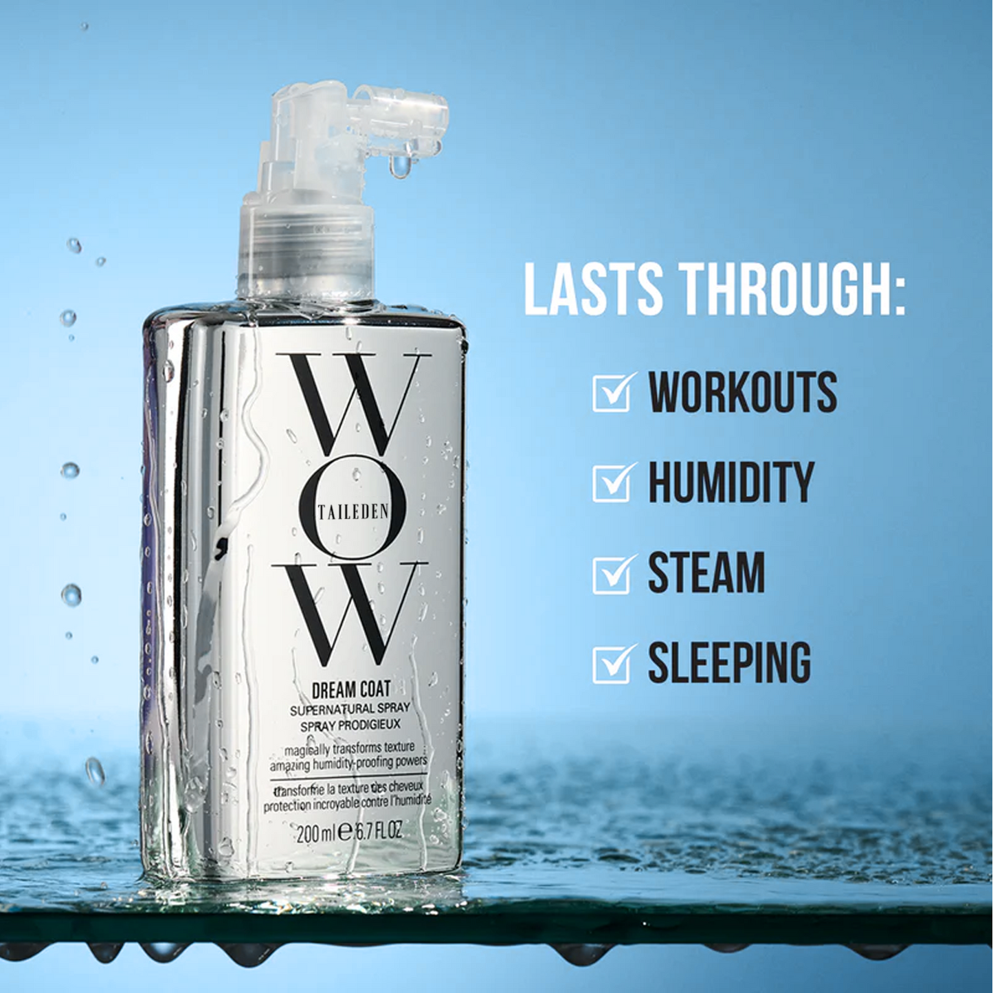 Frizz-Free Shield Spray – Lasting Smoothness, Zero Frizz