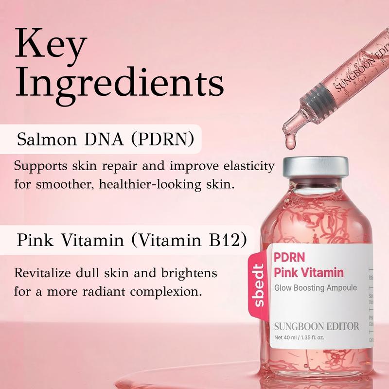 [Sungboon] PDRN Pink Vitamin Glow Boosting Ampoule