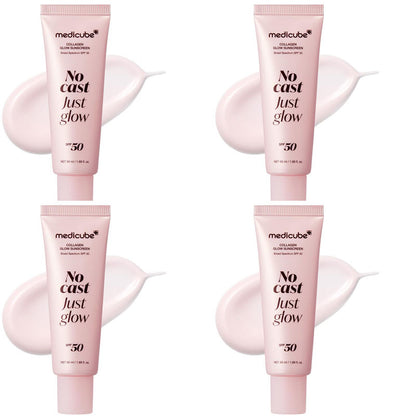 No Cast Just Glow Collagen Sunscreen | SPF 50 Broad Spectrum Face Sunscreen