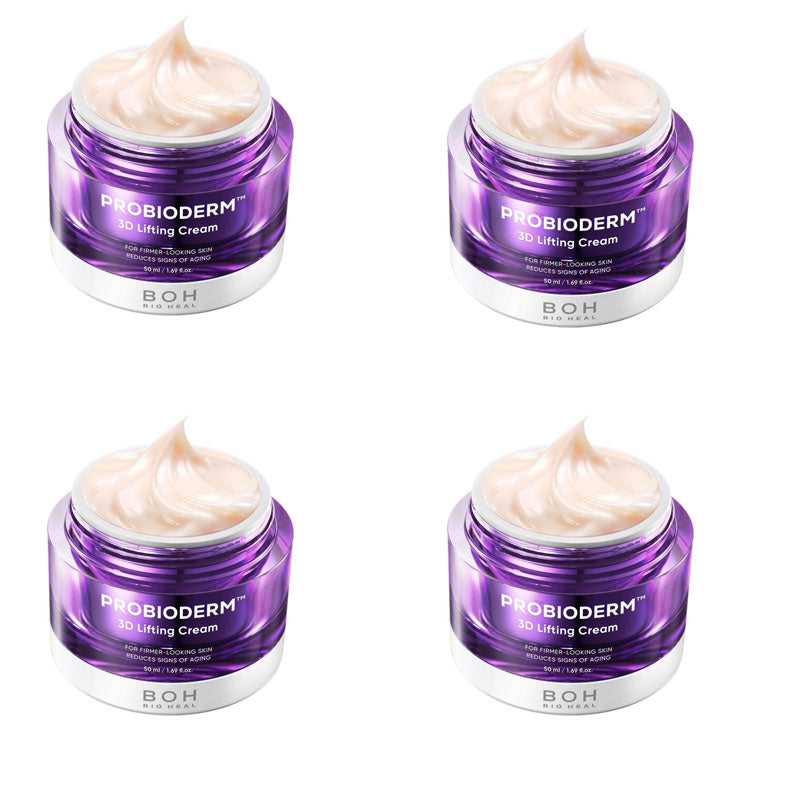 3D Lifting Night Cream | 17-Peptide Complex & Probiotics I Anti-Aging, Wrinkles