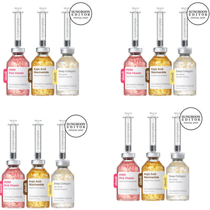 [Sungboon] Hometox Trio Set (PDRN + Kojic + Peptide)