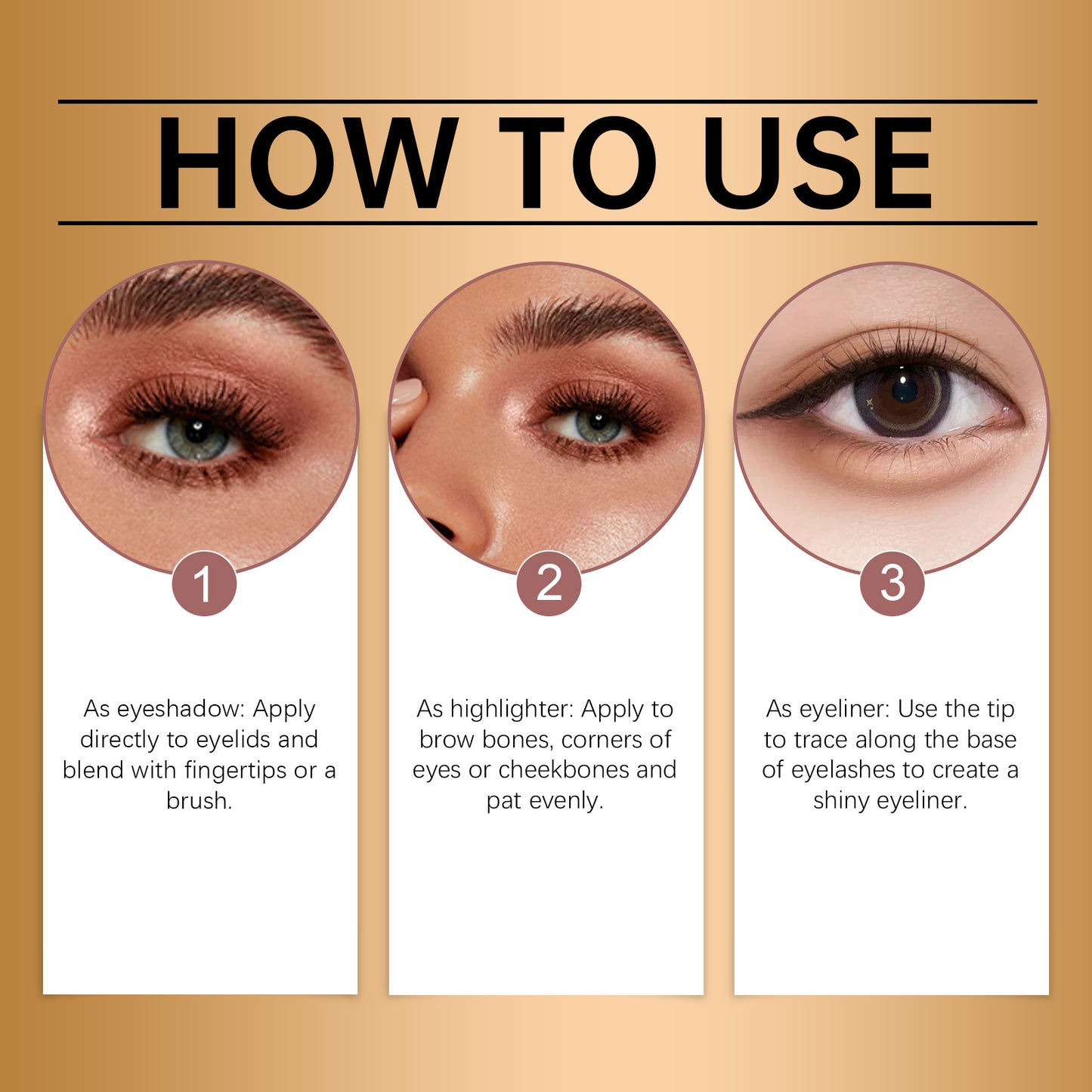 Eye Swipe Longwear Shadow Stick ( Champagne)