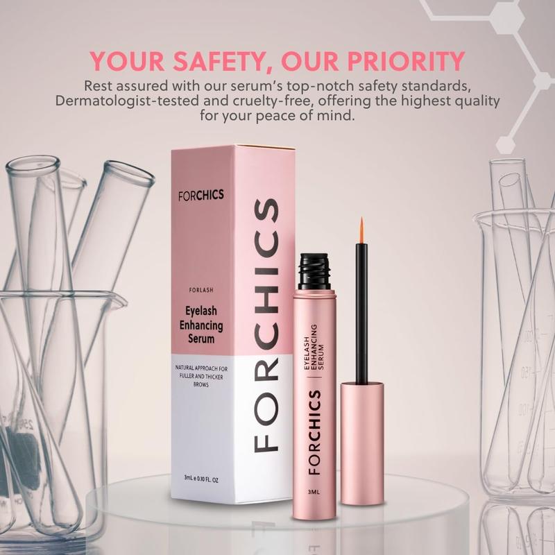 Eyelash Enhancing Serum with Powerful Peptides & Plant Botanicals for Thinning Lashes 3ML Makeup Cosmetic