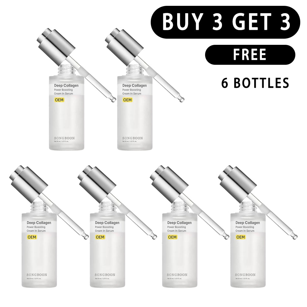 SONGBOON Editor Glass Skin Collagen Volufiline Cream-in-Serum | Gentle, Nourishing &Comfort Korean Skincare Moisturizer for Firming & Hydrating