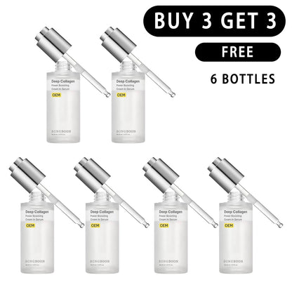 SONGBOON Editor Glass Skin Collagen Volufiline Cream-in-Serum | Gentle, Nourishing &Comfort Korean Skincare Moisturizer for Firming & Hydrating