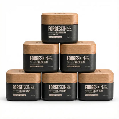 FORGE SKIN Wrinkle Defense & Natural Anti-Aging Beef Tallow Moisturizer for Men