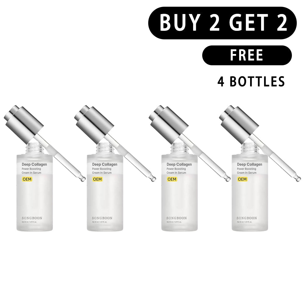 SONGBOON Editor Glass Skin Collagen Volufiline Cream-in-Serum | Gentle, Nourishing &Comfort Korean Skincare Moisturizer for Firming & Hydrating