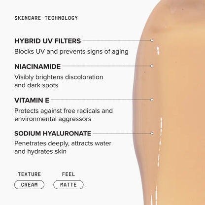 DRMTLGY Matte Universal Tinted Moisturizer SPF 46 1.7 fl oz Facial Hydrate
