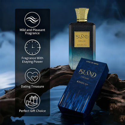 Final 3 Hours: 60%OFF🔥-Khadlaj Island Dreams for Unisex Extrait de Parfum Spray