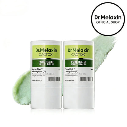 CACTOX PORE RELIEF MULTI BALM with Cactus Cooling Reduce Puffiness & Pore Tightening for Visible Pore Care Skin Repair