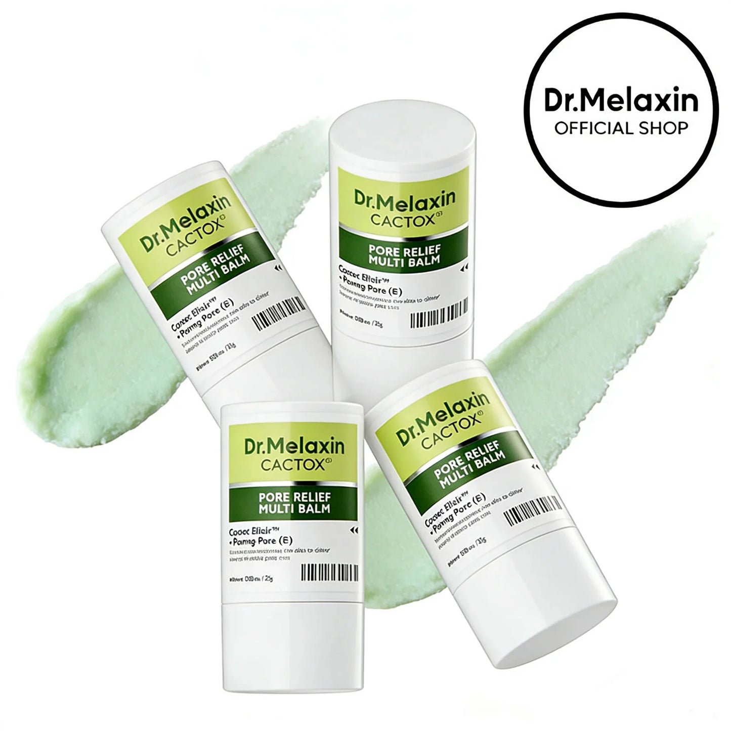 CACTOX PORE RELIEF MULTI BALM with Cactus Cooling Reduce Puffiness & Pore Tightening for Visible Pore Care Skin Repair
