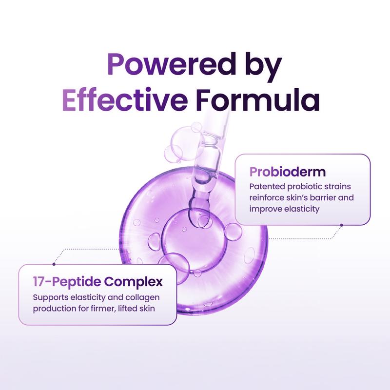 3D Lifting Night Cream | 17-Peptide Complex & Probiotics I Anti-Aging, Wrinkles